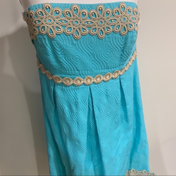 Lilly Pulitzer strapless dress - Picture 2 of 5